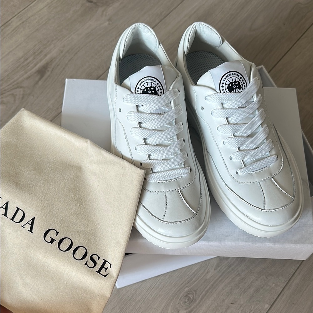 Canada Goose Woman’s White Sneakers